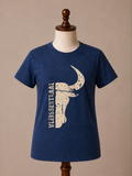 Signature Bull Unisex T-Shirt (beige print)